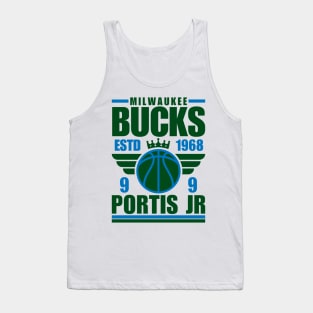 Milwaukee Bucks Portis Jr 9 Retro Tank Top